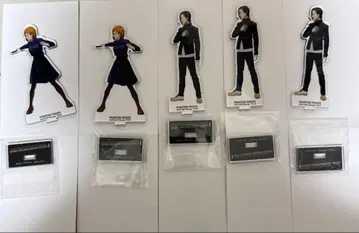 주술회전 팬텀 퍼레이드 배틀 캐릭터 아크릴 스탠드 5점