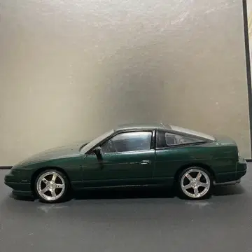 후지미 1/24 180SX 페인팅 완료, 완성품