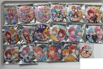 스토푸리 굿즈 캔뱃지 레어 리이누 루토 사토미 코론 전원 페어