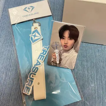 treasure 응원봉 ver2 서울콘 트레이딩 카드 LOGO STRAP