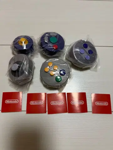 Nintendo 닌텐도 캡슐 토이 컨트롤러 버튼 컬렉션 5종류