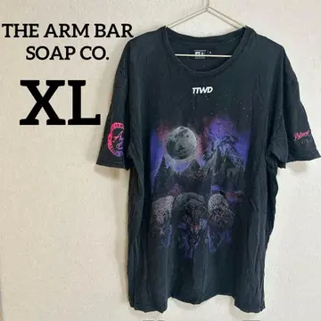 THE ARM BAR SOAP CO. [ XL ] 남성용 T셔츠 블랙
