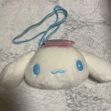 산리오 퓨로랜드 시나모롤 봉제 인형 미니백 시나몬