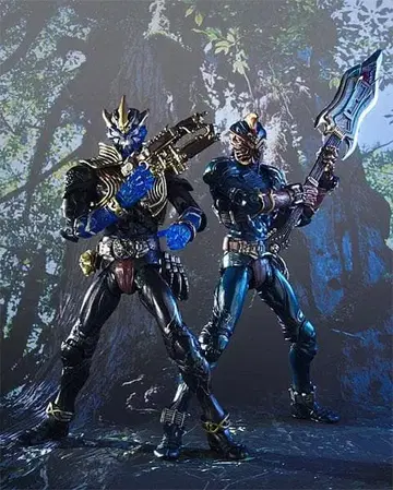 반다이 S.I.C VOL.34 가면라이더 이부키 & 잔키 미개봉품