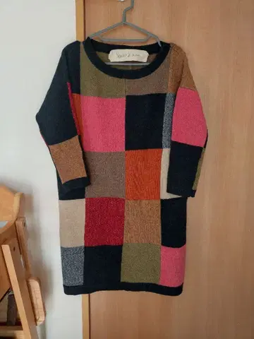 니트 원피스 긴팔 아틀리에 드 사봉