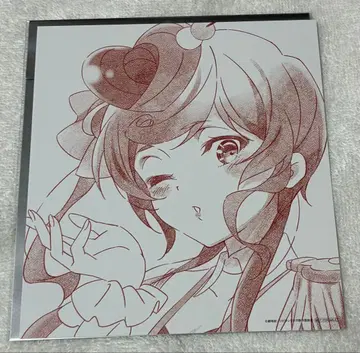 극장판 좀비랜드 사가 입장객 혜택 그려낸 미니 색지풍 카드 유기리