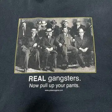 알카포네 갱 포토 gang 마피아 T셔츠 기업