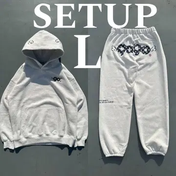 9090 90 로고 도트 오리지널 후디 팬츠