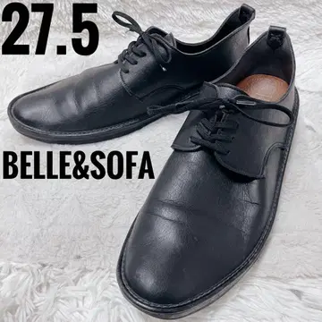 BELLE&SOFA 블랙 남성용 레이스업 비즈니스 슈즈