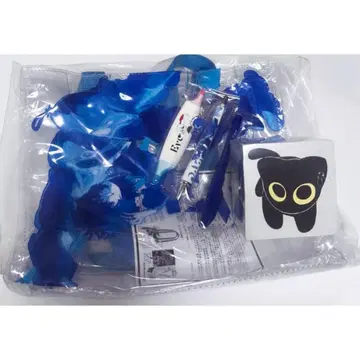 Eve 창조 클리어 토트 백 Blue 문구류 5점 A 세트