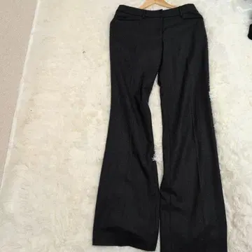 ICB 다크 그레이 플레어 팬츠