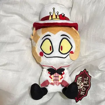 11 해즈빈 호텔 앉아있는 봉제 인형 라운드 원 한정판 루시퍼 2