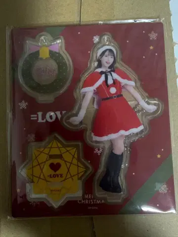 = LOVE 이코러브 사사키 마이카 산타 의상 아크릴 스탠드