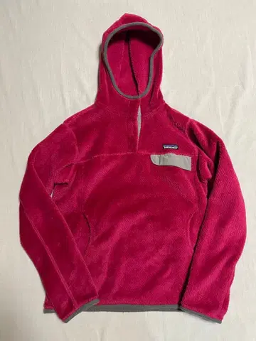 patagonia 플리스 자켓 와인 레드