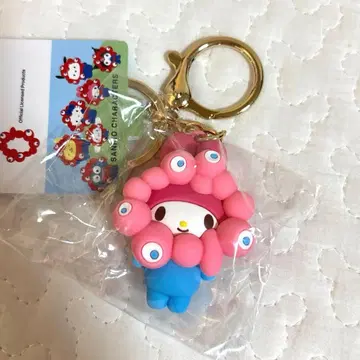 산리오 미야쿠미야쿠 변신 입체 마스코트 컬러 키링 마이멜로디