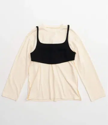 뷔스티에 콤비 빅 TEE