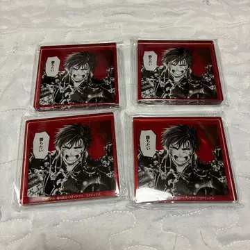 미개봉 새상품 종말의 발키리 명장면 아크릴 블록 시황제 4개 세트