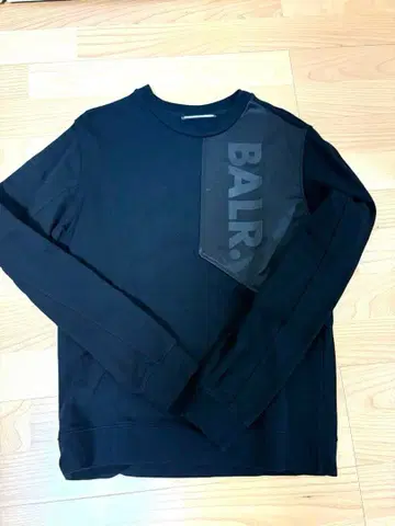 새상품급 BALR. 보라 레어 맨투맨 S 블랙