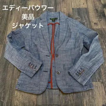 에디 바우어 데님 자켓 새상품급