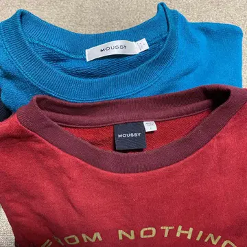 MOUSSY 2세트 트레이닝복 F