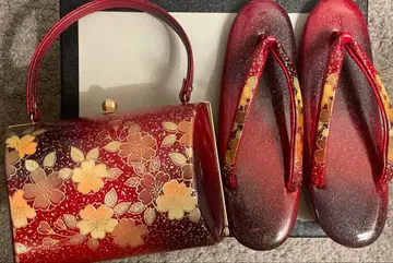 일본 의류 일본 나막신 백 세트