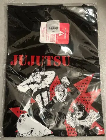 [ 익명 배송 ] 주술회전 오사카 빈티지풍 T셔츠 프리 사이즈 쵸소우