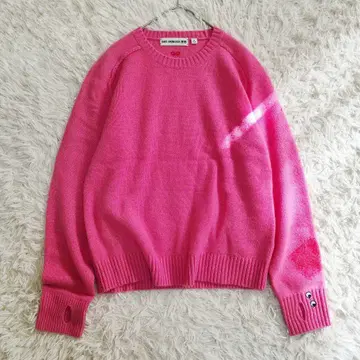 유니클로 x 안야 힌드마치 캐시미어 100% 핑크