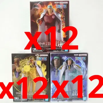 원피스 THE 출항 사카즈키 볼사리노 쿠잔 피규어 묶음 판매