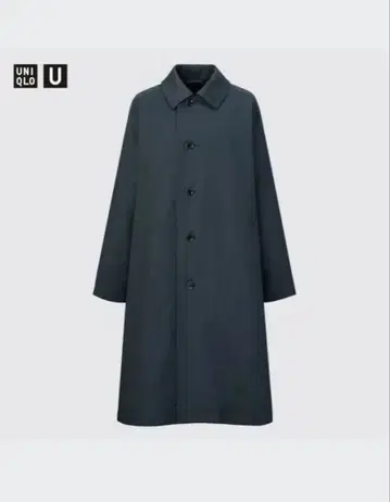 유니클로 스텐카라 코트 네이비