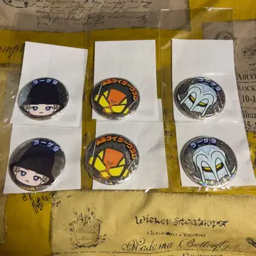 해피클로! 카오카오오카오 캔뱃지 라게 9 람 푸딩 커스텀 6점 세트