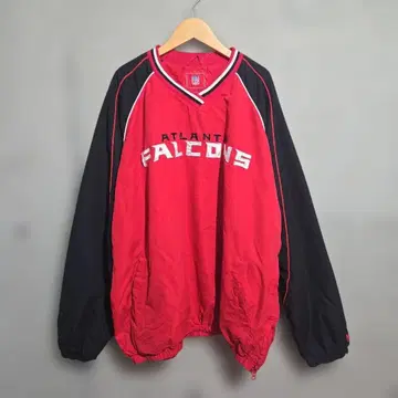 새상품급 구제 의류 NFL 애틀랜타 팔콘스 풀오버 나일론 자켓