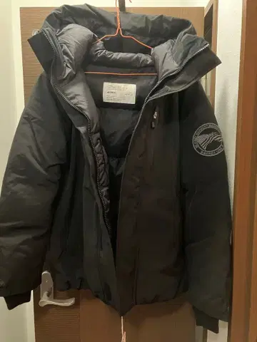 AVIREX 블랙 다운 자켓