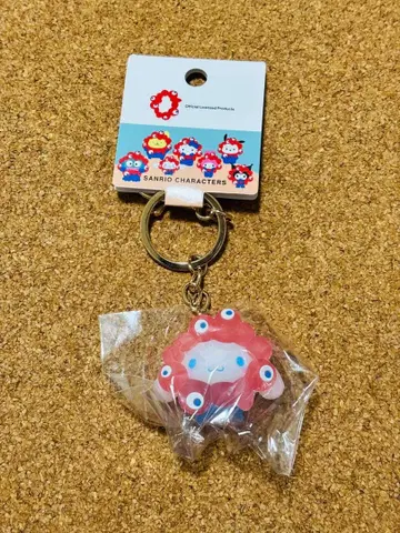 오사카 간사이 만박 산리오 미야쿠미야쿠 클리어 키링 시나모롤 시나몬