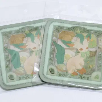 포켓몬 센터 이브이 컬렉션 코스터 리프아 2장