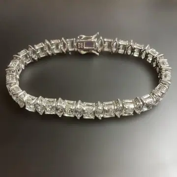 샤토 다르장 실버 925 화이트 토파즈 팔찌