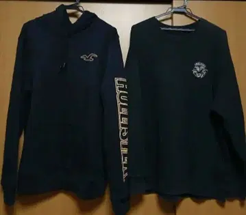 홀리스터 후드티 트레이닝복 M과 L