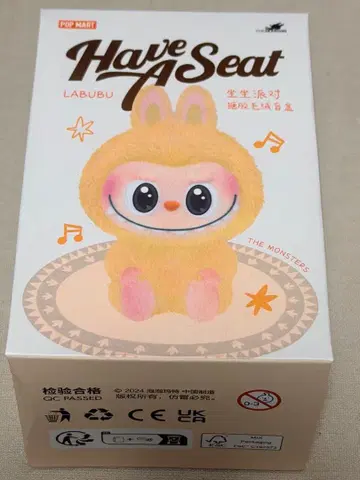 정품 ] LABUBU Have A Seat HEHE 라브브