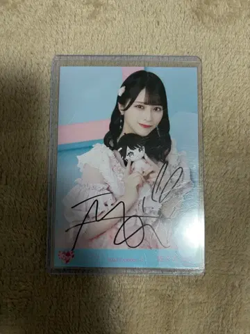 사사키 마이카 모리 판타지 핑키 의상 친필 사인