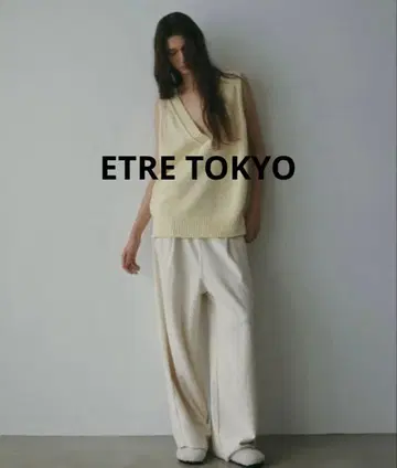 ETRE TOKYO x Champion 맨투맨 와이드 팬츠 오트밀 S