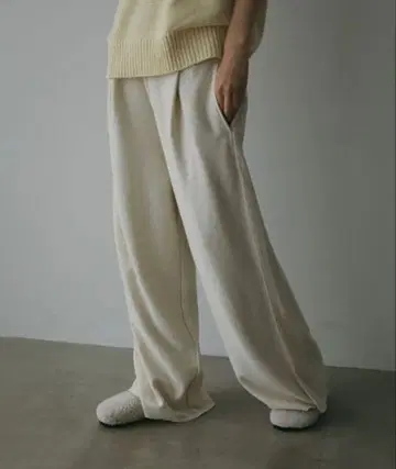 ETRE TOKYO x Champion 맨투맨 와이드 팬츠 오트밀 S