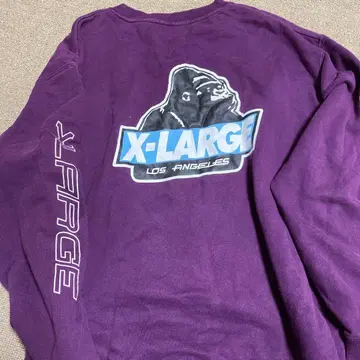 X-LARGE 퍼플 트레이닝복 M 사이즈