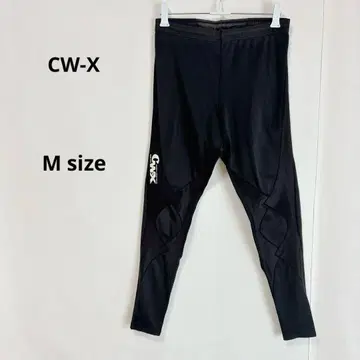 CW-X 남성용 레깅스 MA HZO-559 와코루 스포츠 블랙