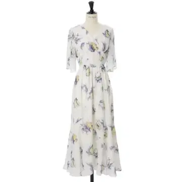 Rose Bouquet Dress 오팔 그린