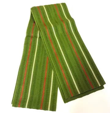 반폭 오비 크리스마스 컬러 기모노 유카타