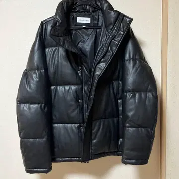 캘빈 클라인 블랙 다운 자켓
