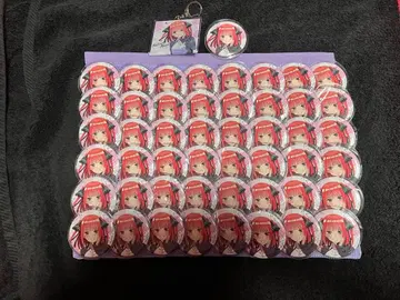 5등분의 신부 캔뱃지 아크릴 키링 나카노 니노 49개