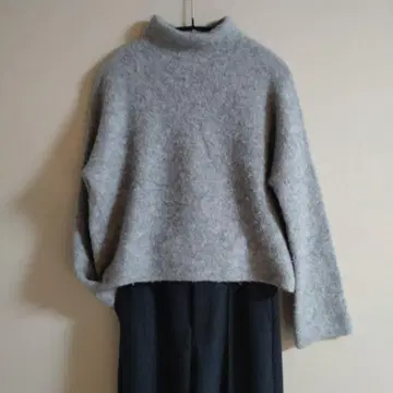 avant de voyager 아방드보야지 케이블 니트 알파카