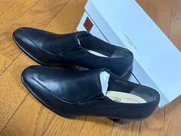 RABOKIGOSHI 블랙 하이힐 슬립온