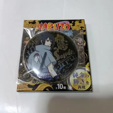 [ 미사용 ] NARUTO 우치하 사스케 금 캔뱃지