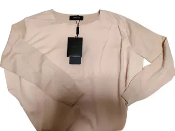 JUSGLITTY 미사용 베이지 니트 스웨터 사이즈 2